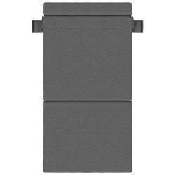 Canapé-lit pliable Gris clair 70 x 80 x 60 cm Tissu 628554628554