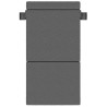 Canapé-lit pliable Gris clair 70 x 80 x 60 cm Tissu 628554628554