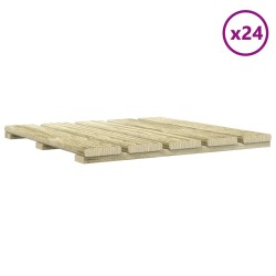 Carreau de terrasse 24 pcs Vert 50 x 50 cm 628566628566
