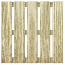 Carreau de terrasse 24 pcs Vert 50 x 50 cm 628566628566
