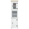 Cabinet de salle de bain Blanc 50 x 40 x 185 cm Pin massif 628568628568