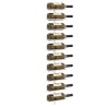 Casier à vin mural pour 10 bouteilles 2 pcs Blanc Métal 628569628569