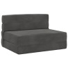 Canapé-lit pliable Gris foncé 70 x 72 x 60 cm Tissu 628570628570