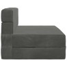 Canapé-lit pliable Gris foncé 70 x 72 x 60 cm Tissu 628570628570
