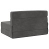Canapé-lit pliable Gris foncé 70 x 72 x 60 cm Tissu 628570628570