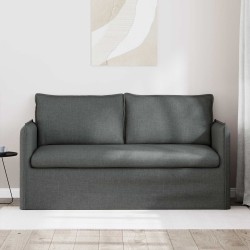 Canapé Gris foncé 156 x 82 x 85 cm tissu 628573628573