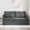 Canapé Gris foncé 156 x 82 x 85 cm tissu 628573628573