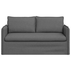 Canapé Gris foncé 156 x 82 x 85 cm tissu 628573628573
