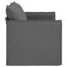 Canapé Gris foncé 156 x 82 x 85 cm tissu 628573628573