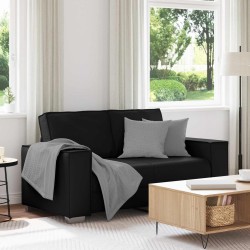 Canapé deux places Noir 160 cm Simili cuir 628575628575