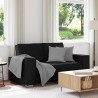 Canapé deux places Noir 160 cm Simili cuir 628575628575
