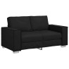 Canapé deux places Noir 160 cm Simili cuir 628575628575