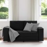 Canapé deux places Noir 160 cm Simili cuir 628575628575