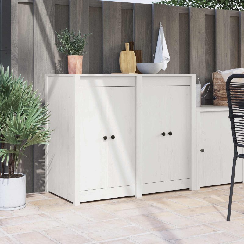 Porte de cuisine MEPPEL 2 pcs Blanc 50 x 9 x 82 cm 628578628578