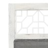 Cloison de séparation 6 panneaux Gris 210x165 cm Tissu 628593628593