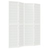Cloison de séparation pliable 4 panneaux 160x170 cm Blanc 628598628598