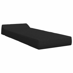 Canapé-lit pliable Noir 60 x 70 x 41 cm Tissu 628601628601