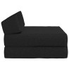 Canapé-lit pliable Noir 60 x 70 x 41 cm Tissu 628601628601