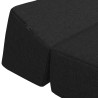 Canapé-lit pliable Noir 60 x 70 x 41 cm Tissu 628601628601