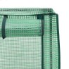 Jardinière de jardin avec couverture de serre et roues 4 pc PP 628613628613
