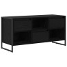 Meuble TV Chêne noir 100 x 36 x 49,5 cm Bois d'ingénierie 628614628614