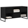 Meuble TV Chêne noir 100 x 36 x 49,5 cm Bois d'ingénierie 628614628614
