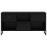 Meuble TV Chêne noir 100 x 36 x 49,5 cm Bois d'ingénierie 628614628614