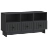 Meuble TV avec tiroir Noir 102 x 34,5 x 50 cm Bois d'ingénierie 628615628615