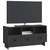 Meuble TV avec tiroir Noir 102 x 34,5 x 50 cm Bois d'ingénierie 628615628615