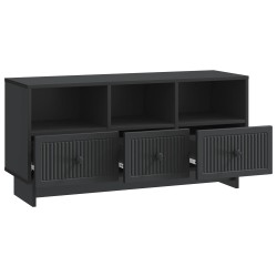 Meuble TV avec tiroir Noir 102 x 34,5 x 50 cm Bois d'ingénierie 628615628615
