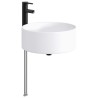 Lavabo de salle de bains Noir Mat 40,5 x 40,5 x 15,5 cm métal 628618628618