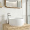 Lavabo de salle de bains Chrome 38,5 x 38,5 x 16 cm métal 628623628623