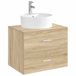 Lavabo de salle de bains Chrome 40,5 x 40,5 x 15 cm métal 628626628626