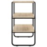 Table console Chêne Sonoma 60 x 41 x 75 cm Bois d'ingénierie 628632628632