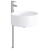 Lavabo de salle de bains Chrome 40,5 x 40,5 x 15,5 cm métal 628634628634