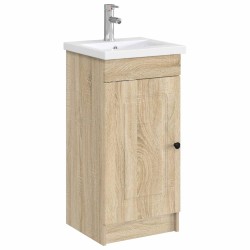 Lavabo de salle de bains Chrome 42 x 40 x 16,5 cm métal 628635628635