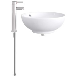 Lavabo de salle de bains Chrome 44 x 44 x 16 cm métal 628641628641