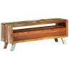 Meuble TV Multicolore 110x30x40 cm Bois massif de récupération 628646628646