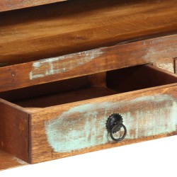 Meuble TV Multicolore 110x30x40 cm Bois massif de récupération 628646628646