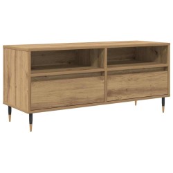 Meuble TV 100 x 34,5 x 44,5 cm Chêne artisanal 628648628648