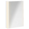 Armoire Miroir de Salle de Bain Blanc 43 x 11,5 x 60,5 cm 628660628660