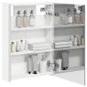 Armoire Miroir de Salle de Bain Blanc 43 x 11,5 x 60,5 cm 628660628660