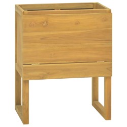 Armoire de salle de bain 60x40x75 cm bois de teck solide 628661628661