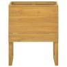 Armoire de salle de bain 60x40x75 cm bois de teck solide 628661628661