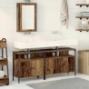 Meubles de salle de bain 3 pcs Marron Bois d'ingénierie 628673628673