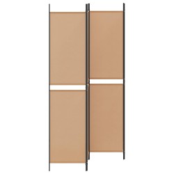 Paravent 4 panneaux Beige 200 x 220 cm Tissu 628674628674