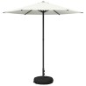 Parasol de jardin avec base 230 x 230 cm Polyester 628675628675