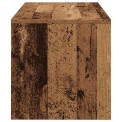 Meuble TV vieux bois 80x40x40 cm bois d'ingénierie 628679628679
