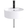 Lavabo de salle de bains Noir Mat 40,5 x 40,5 x 15 cm métal 628682628682