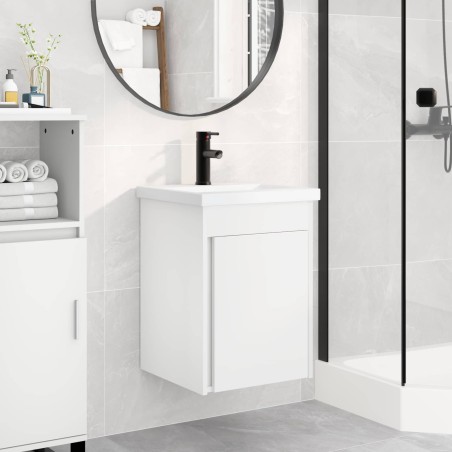 Meuble de salle de bain avec robinet Blanc 42 x 40 x 74,5 cm 628683628683